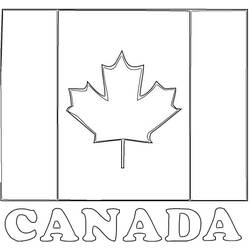 Coloring page: Canada (Geography and Places) #185406 - Free Printable Coloring Pages