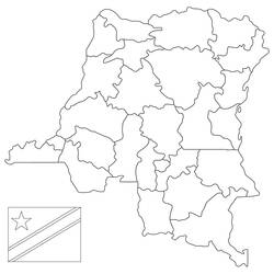 Coloring pages: Democratic Republic of Congo - Free Printable Coloring Pages
