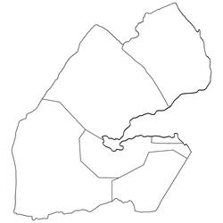 Coloring pages: Djibouti - Free Printable Coloring Pages