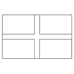 Coloring pages: English Flag - Free Printable Coloring Pages