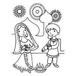 Coloring pages: India - Free Printable Coloring Pages