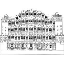 Coloring page: India (Geography and Places) #183988 - Free Printable Coloring Pages