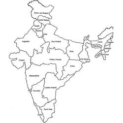Coloring pages: India - Free Printable Coloring Pages
