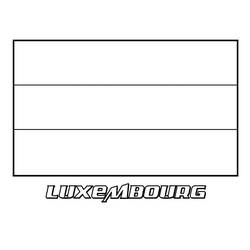 Coloring pages: Luxembourg - Free Printable Coloring Pages