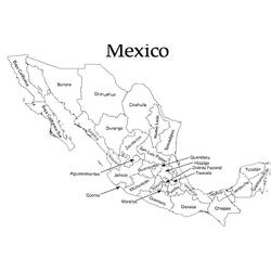 Mexico (Geography and Places) coloring page #184025 to print and color