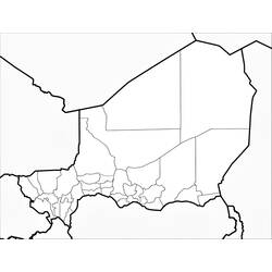 Coloring pages: Niger - Free Printable Coloring Pages