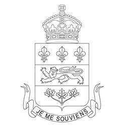 Coloring page: Quebec (Geography and Places) #194309 - Free Printable Coloring Pages