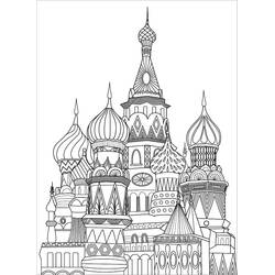 Coloring page: Russia (Geography and Places) #192545 - Free Printable Coloring Pages