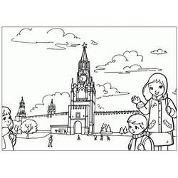 Coloring page: Russia (Geography and Places) #192558 - Free Printable Coloring Pages