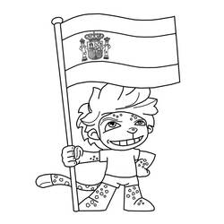 Coloring pages: Spain - Free Printable Coloring Pages