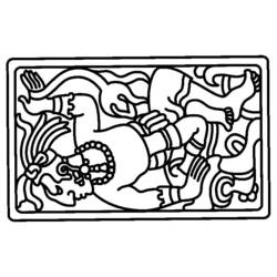 Coloring page: Aztec Mythology (Gods and Goddesses) #111562 - Free Printable Coloring Pages