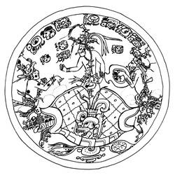 Coloring page: Aztec Mythology (Gods and Goddesses) #111645 - Free Printable Coloring Pages