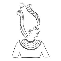 Coloring page: Egyptian Mythology (Gods and Goddesses) #111177 - Printable coloring pages