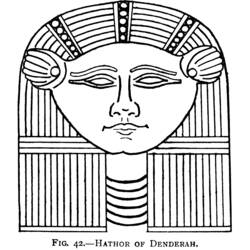 Coloring page: Egyptian Mythology (Gods and Goddesses) #111194 - Free Printable Coloring Pages