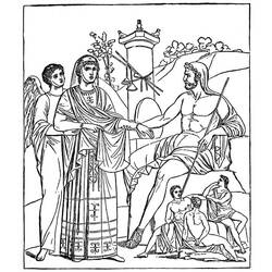 Coloring page: Greek Mythology (Gods and Goddesses) #109690 - Free Printable Coloring Pages