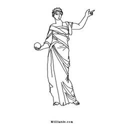 Coloring page: Greek Mythology (Gods and Goddesses) #109719 - Free Printable Coloring Pages