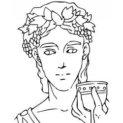 Coloring page: Greek Mythology (Gods and Goddesses) #109730 - Free Printable Coloring Pages