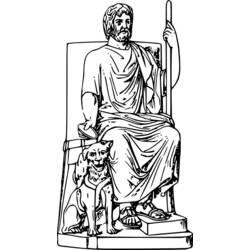 Coloring page: Greek Mythology (Gods and Goddesses) #109739 - Free Printable Coloring Pages