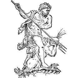 Coloring page: Greek Mythology (Gods and Goddesses) #109745 - Printable coloring pages