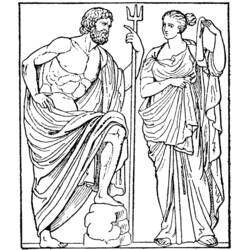 Coloring page: Greek Mythology (Gods and Goddesses) #109772 - Printable coloring pages