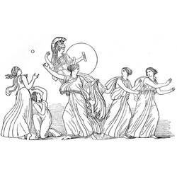 Coloring page: Greek Mythology (Gods and Goddesses) #109827 - Free Printable Coloring Pages