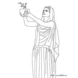 Coloring page: Greek Mythology (Gods and Goddesses) #109831 - Free Printable Coloring Pages