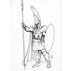 Coloring page: Greek Mythology (Gods and Goddesses) #109845 - Printable coloring pages