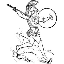 Coloring page: Greek Mythology (Gods and Goddesses) #109849 - Printable coloring pages