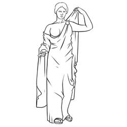 Coloring page: Greek Mythology (Gods and Goddesses) #109907 - Free Printable Coloring Pages