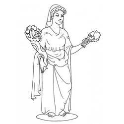 Coloring page: Greek Mythology (Gods and Goddesses) #109952 - Free Printable Coloring Pages