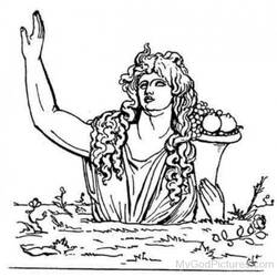 Coloring page: Greek Mythology (Gods and Goddesses) #109974 - Free Printable Coloring Pages