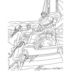 Coloring page: Greek Mythology (Gods and Goddesses) #109995 - Free Printable Coloring Pages