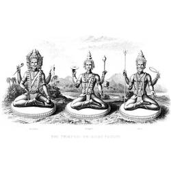 Coloring page: Hindu Mythology (Gods and Goddesses) #109213 - Free Printable Coloring Pages
