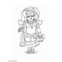 Coloring page: Hindu Mythology (Gods and Goddesses) #109235 - Free Printable Coloring Pages