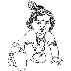 Coloring page: Hindu Mythology (Gods and Goddesses) #109294 - Printable coloring pages