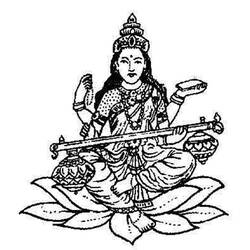Coloring page: Hindu Mythology (Gods and Goddesses) #109304 - Free Printable Coloring Pages