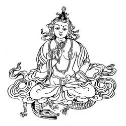 Coloring page: Hindu Mythology (Gods and Goddesses) #109360 - Free Printable Coloring Pages