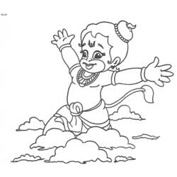 Coloring page: Hindu Mythology (Gods and Goddesses) #109367 - Printable coloring pages