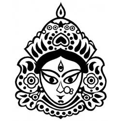 Coloring page: Hindu Mythology (Gods and Goddesses) #109457 - Free Printable Coloring Pages