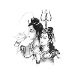 Coloring page: Hindu Mythology (Gods and Goddesses) #109504 - Free Printable Coloring Pages