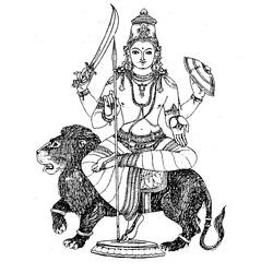 Coloring page: Hindu Mythology (Gods and Goddesses) #109514 - Free Printable Coloring Pages