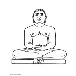 Coloring page: Hindu Mythology (Gods and Goddesses) #109541 - Free Printable Coloring Pages