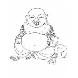 Coloring page: Hindu Mythology: Buddha (Gods and Goddesses) #89520 - Free Printable Coloring Pages
