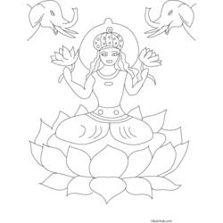 Coloring page: Hindu Mythology: Buddha (Gods and Goddesses) #89619 - Free Printable Coloring Pages