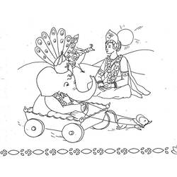 Coloring page: Hindu Mythology: Ganesh (Gods and Goddesses) #96932 - Free Printable Coloring Pages