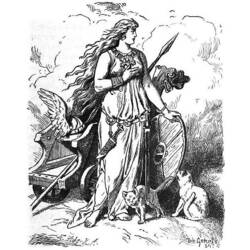 Coloring page: Norse Mythology (Gods and Goddesses) #110431 - Free Printable Coloring Pages