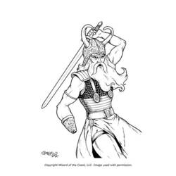 Coloring page: Norse Mythology (Gods and Goddesses) #110486 - Printable coloring pages
