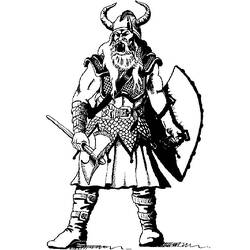 Coloring page: Norse Mythology (Gods and Goddesses) #110535 - Printable coloring pages