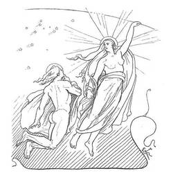 Coloring page: Norse Mythology (Gods and Goddesses) #110567 - Free Printable Coloring Pages