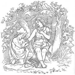 Coloring page: Norse Mythology (Gods and Goddesses) #110829 - Free Printable Coloring Pages